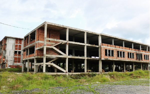 Dự án ký túc xá sinh viên bị bỏ hoang ở Đà Nẵng