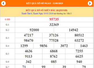 dự đoán xsmb ngày 11/05/2019