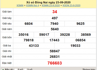 Dự đoán KQXSDN ngày 30/09/2020 - xổ số đồng nai thứ 4