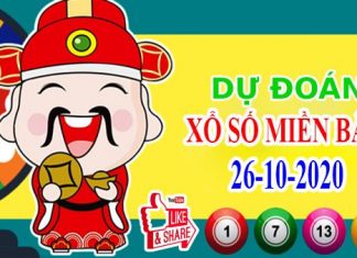 Dự đoán XSMB ngày 26/10/2020 thứ 2 hôm nay chính xác nhất