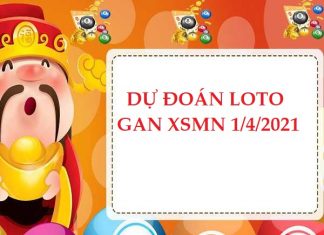 Dự đoán loto gan XSMN 1/4/2021