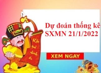 Dự đoán thống kê SXMN 21/1/2022