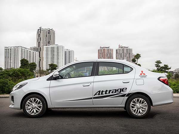 Đánh giá Mitsubishi Attrage : Thông số kỹ thuật, nội thất và ngoại thất