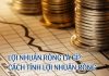 Lợi nhuận ròng là gì? Bật mí cách tính lợi nhuận ròng chuẩn nhất