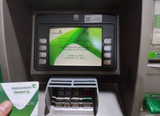 lỗi atm không rút được tiền