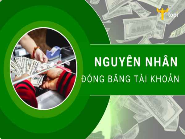 Một số nguyên nhân khiến tài khoản bị đóng băng