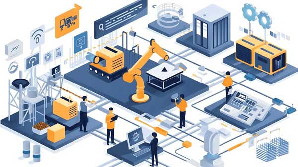 Thực hiện sản xuất trong sơ đồ quy trình sản xuất kinh doanh