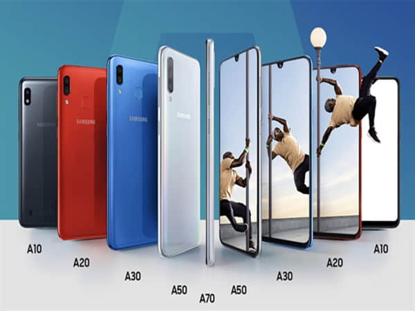 Các dòng điện thoại Samsung phổ biến hiện nay
