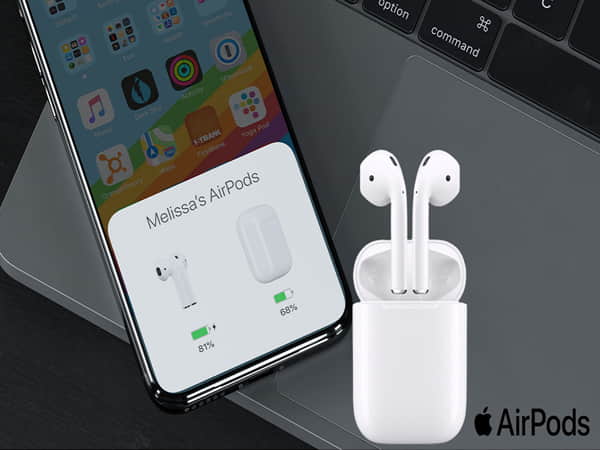 Kiểm tra pin của AirPod và hộp sạc