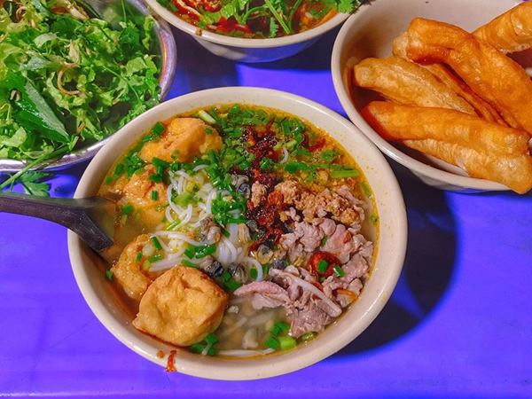 Hương vị bún riêu Hà Nội