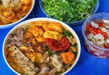 10 quán bún riêu ngon ở Hà Nội