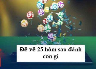 Đề về 25 hôm sau thường ra con nào theo từng phương pháp cụ thể?