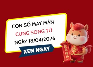 con số may mắn ngày 18/04/2026 cung Song Tử